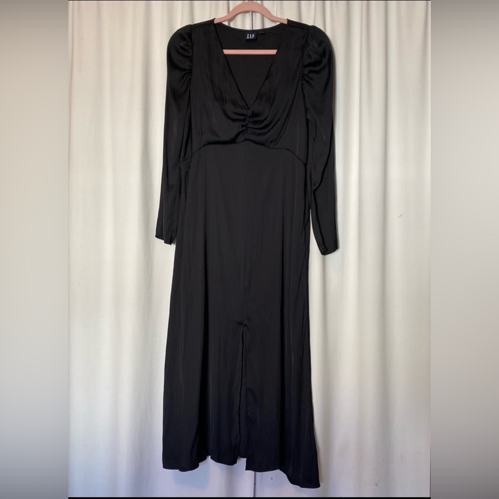 GAP Classic Black Long Sleeve Dress